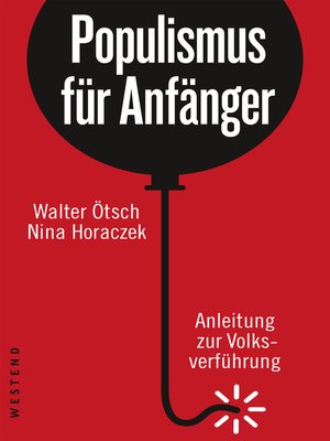 cover image of Populismus für Anfänger